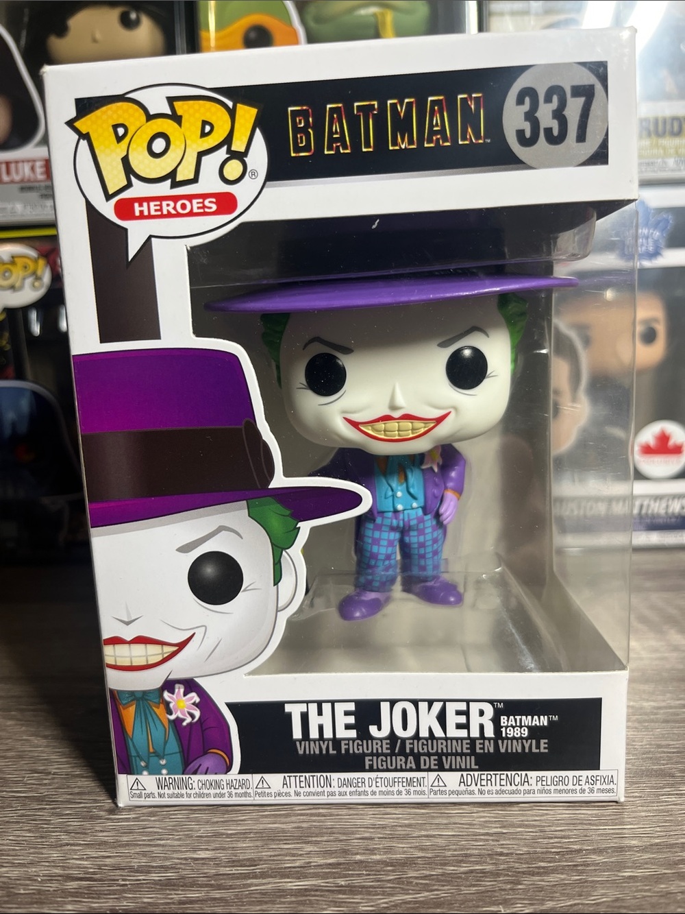 Funko Pop! Heroes The Joker Purple Hat & Suit Vinyl Figure